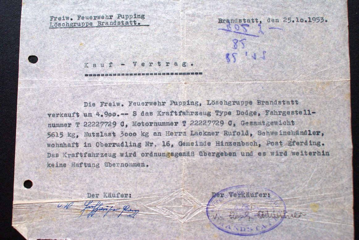 Autoverkauf an Schweinehaendler.JPG
